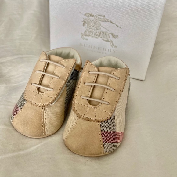 Burberry Bosco Check infant shoes - Picture 2 of 7